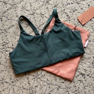 Girlfriend Collective Moss Lou Bra XL NWT